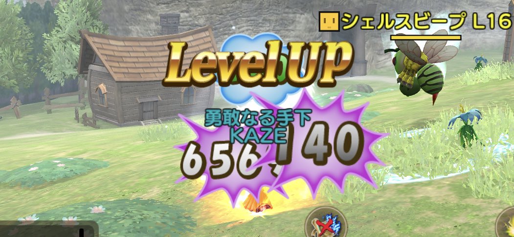 やたーーーーー！！！

レベル20ビシ誕生〜