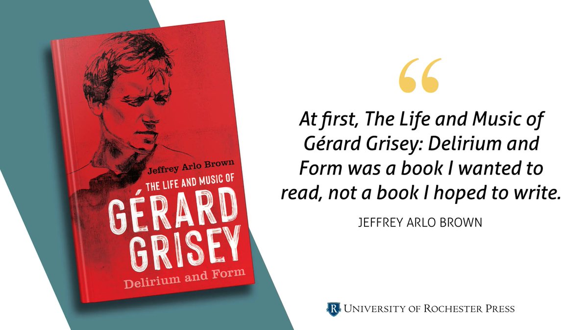 boydellbrewer's tweet photo. New blog post now live! Author Jeffrey Arlo Brown explores what inspired him to write the first biography of composer Gérard Grisey. 
https://t.co/pLaOvbkv8t 
#musictwitter #spectralism #biography https://t.co/7pVEPTWrj4