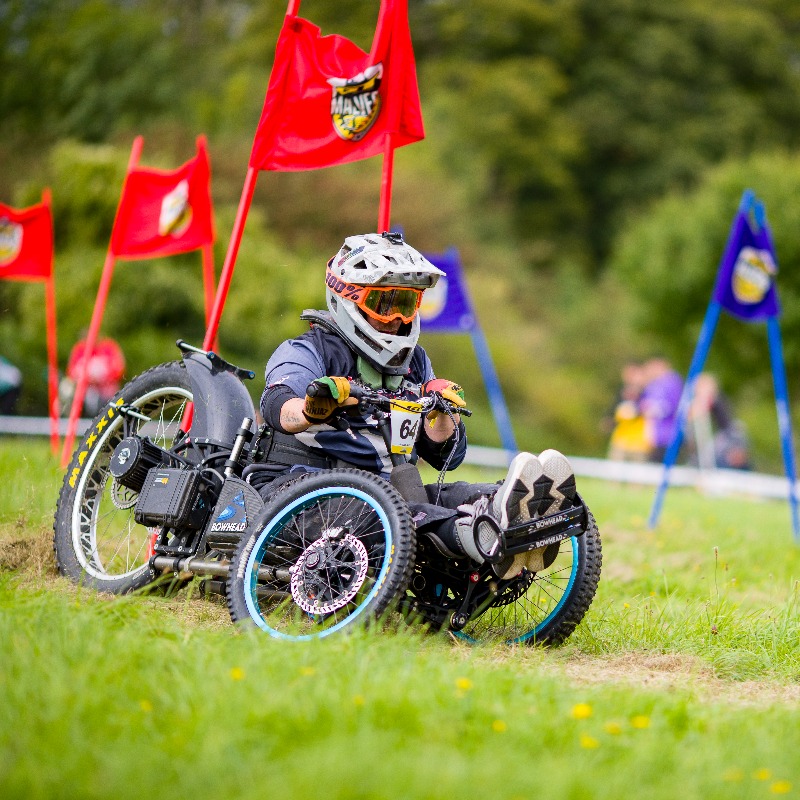 BritishCycling's tweet photo. It was double delight for @Beaumontracing and Sophie Cade as they both claimed titles in the National Dual Slalom Championships AND the National 4X Championships! 🔴⚪️🔵