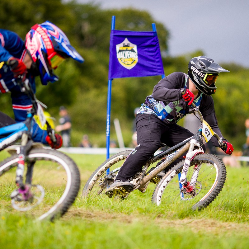 BritishCycling's tweet photo. It was double delight for @Beaumontracing and Sophie Cade as they both claimed titles in the National Dual Slalom Championships AND the National 4X Championships! 🔴⚪️🔵