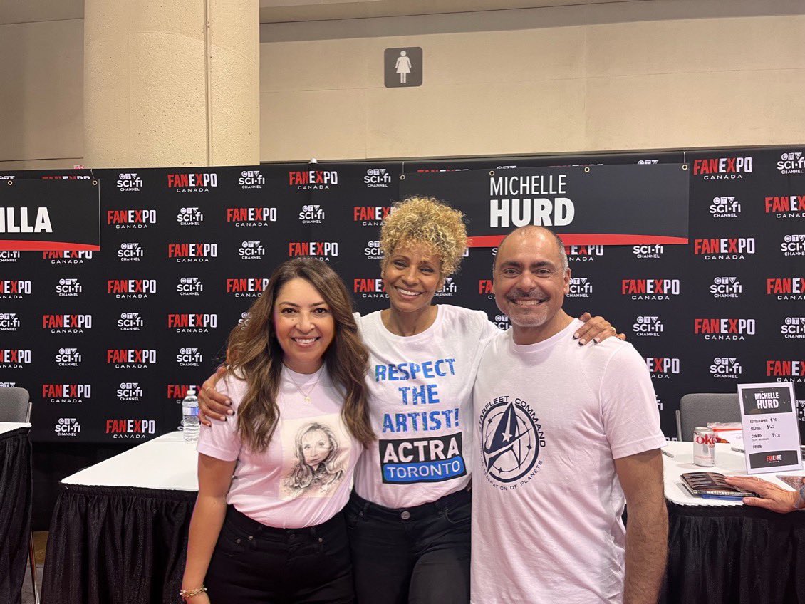 Alezap's tweet photo. @itsmichellehurd has the best energy. Loved meeting you 🖖🏼❤️ https://t.co/MUckdwb3YR