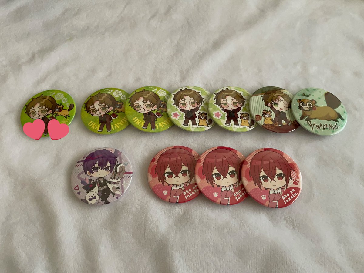 HANA_07_utm's tweet photo. 【求】画像1枚目(全てノーマル各1)

【譲】画像2〜10枚目(スタンプ付ホロ)

こちら急ぎで求めている為今週中に発送できる方のみお声掛け頂けますと幸いです。
纏めて交換して下さる方優先とさせて頂いてます。

#浦島坂田船缶バッジ #浦島坂田船缶バッジ交換 #浦島坂田船グッズ #浦島坂田船グッズ交換 https://t.co/K5i8URPAxt