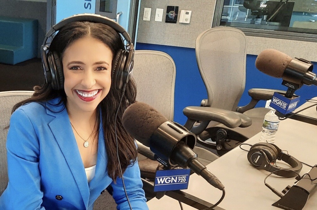 .@ErikaHarold recently discussed the #BullyingInTheLegalProfession initiative with @Kcontilaw on @WGNRadio. Thank you for the opportunity to share more about this important project—one of the first of its kind in the U.S.! Listen here 🎧 @illinoiscourts hubs.li/Q020p91W0
