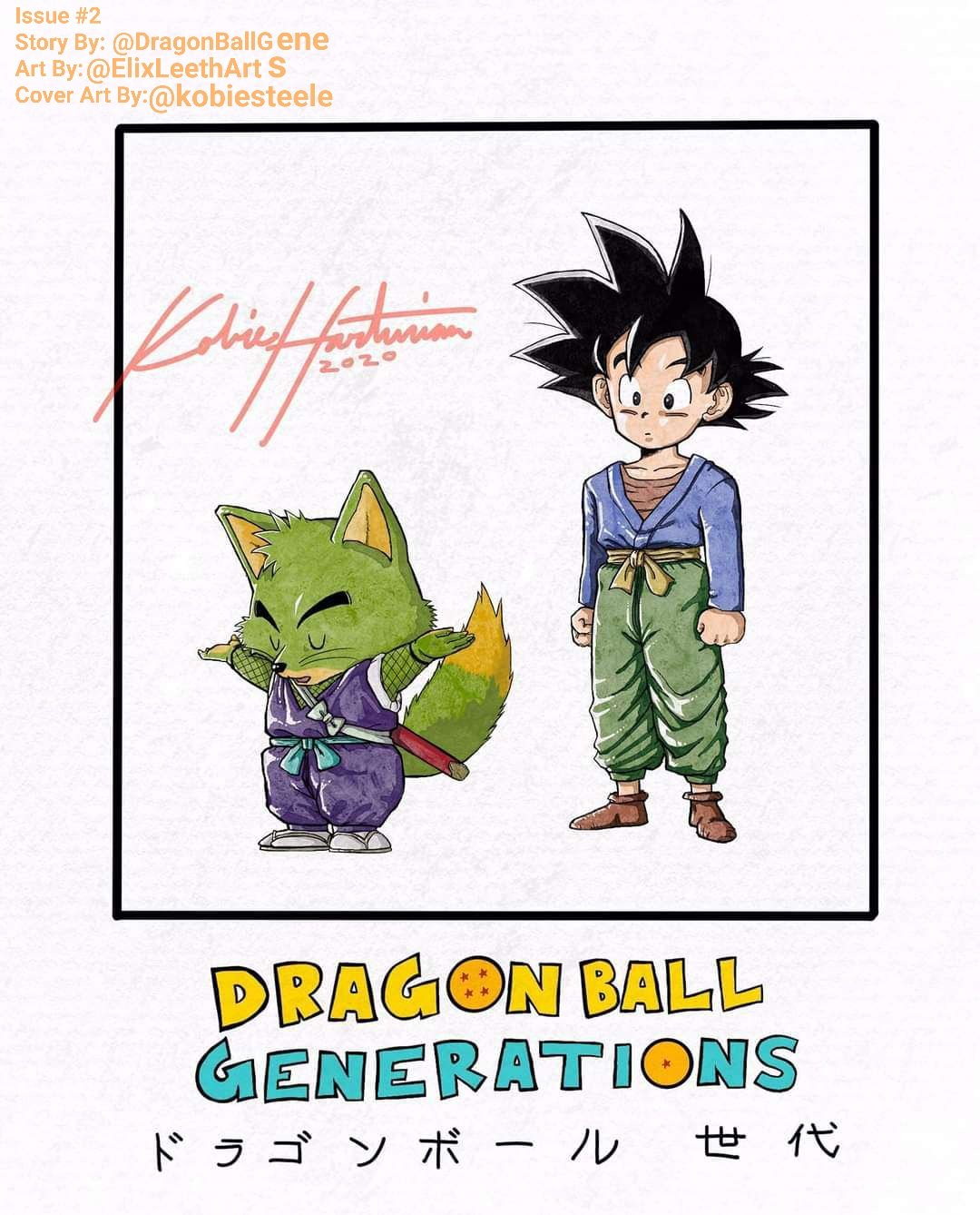 son goku and pan (dragon ball and 1 more) drawn by kz_(dbz_kz)