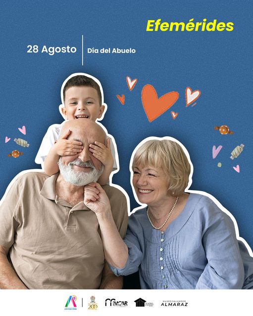 #Efemérides | 🗓️ Hoy 28 de agosto, ¡CELEBRAMOS A TODOS LOS ABUELOS DE MÉXICO! Honramos su legado y les agradecemos por llenar nuestros corazones de afecto y experiencias inolvidables. ¡FELIZ DÍA DEL ABUELO! 💖