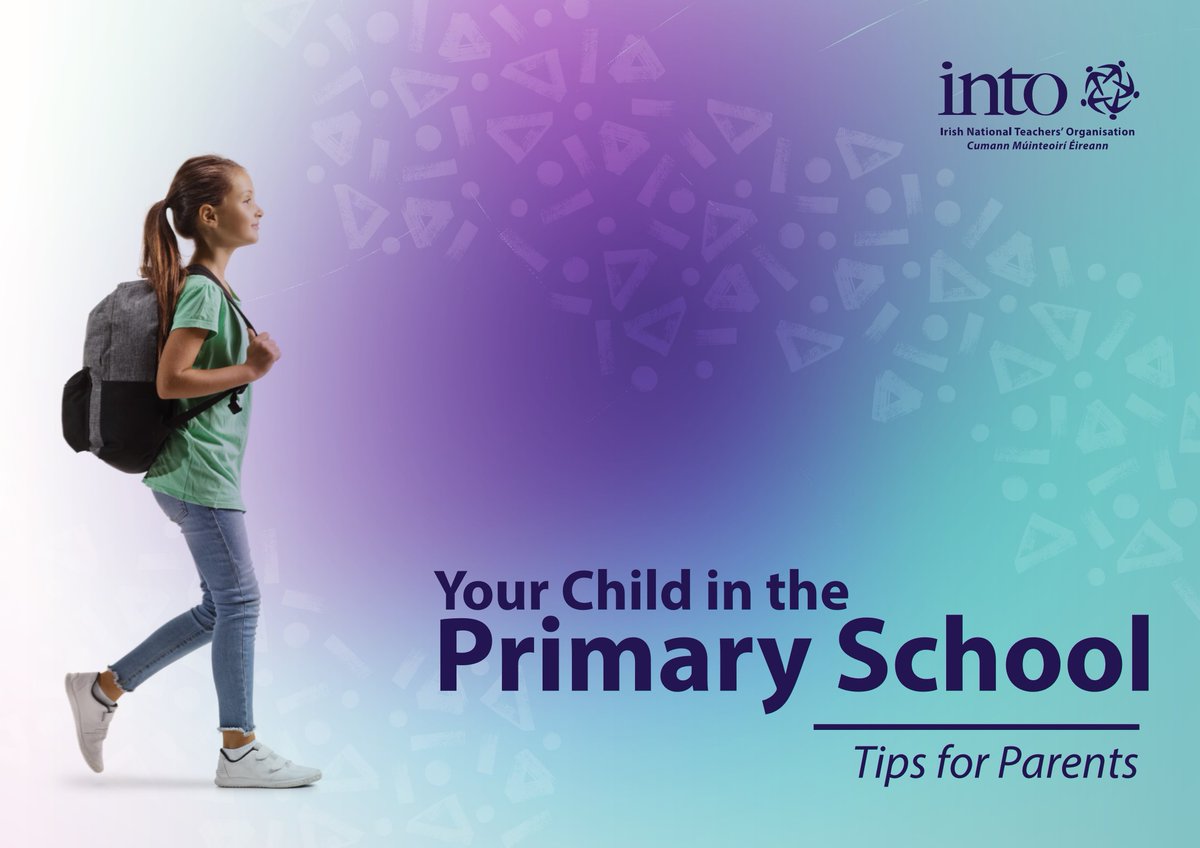The INTO's booklet contains everything a parent needs to know when their child is starting primary school:
into.ie/.../07/2023_24…