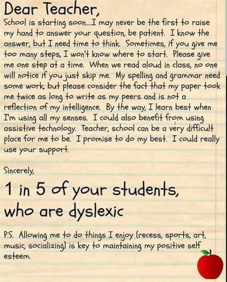 #dyslexiaawareness #dyslexic #backtoschool #oneinfive #dyslexia