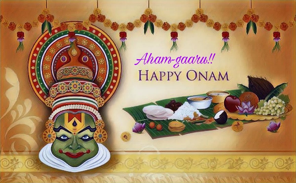 @AhemSharrma wishing you a very Happy Onam 🎉💐🎉💐 #AhamSharma