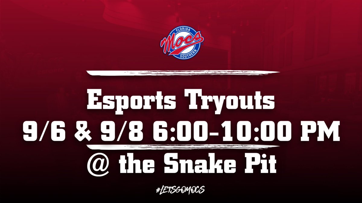 Florida Southern Esports tweet media