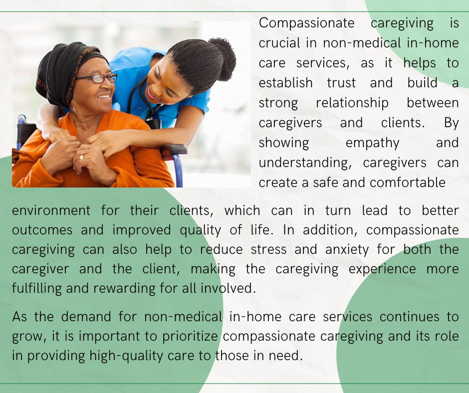 The Importance of Compassionate Caregiving in Non-Medical In-Home Care Services
#inhomecare #inhomecareservices #CompassionateCaregiving #hopeandfreedom