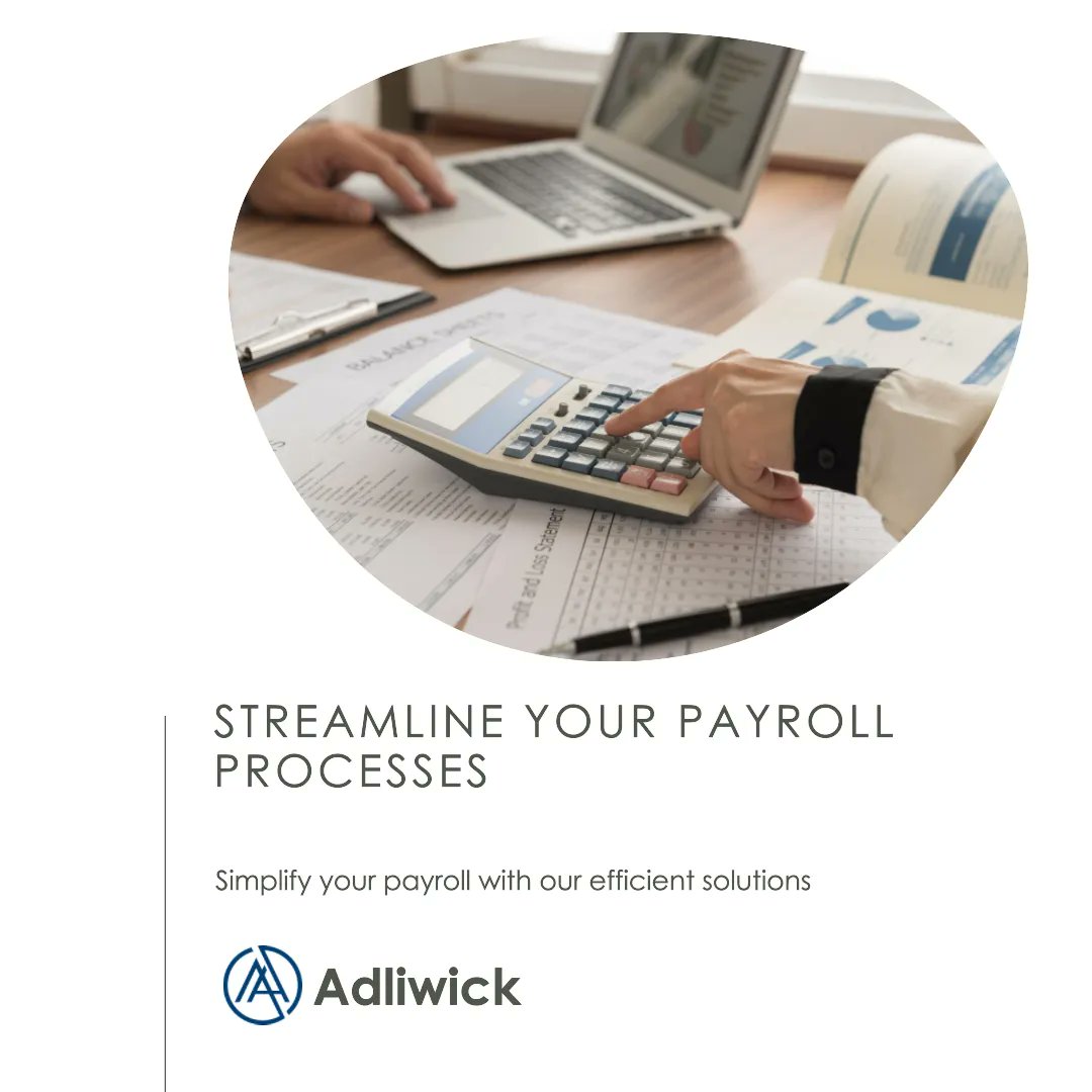 Streamline your business operations and save time with Adliwick's payroll processes outsourcing services! 
Say goodbye to manual calculations and hello to efficient payroll management. 
#PayrollSolutions #OutsourcingAdvantage #Adliwick #costeffective #worldwidesupport