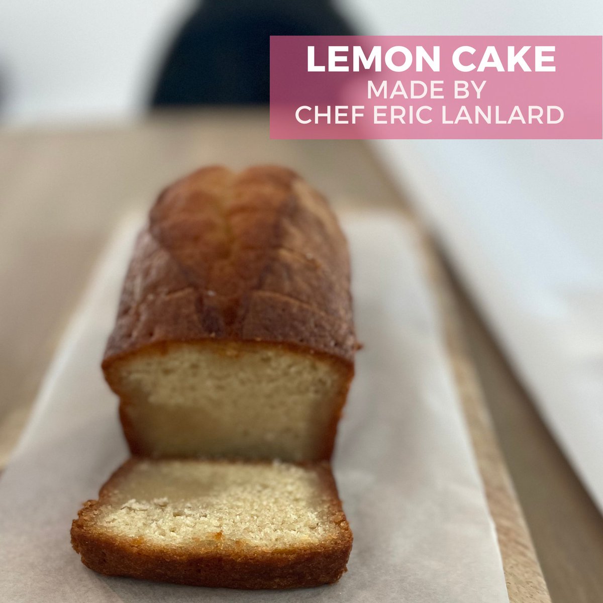 TheKITCHENchat's tweet image. Delicious lemon cake that Chef @eric_lanlard  made for me. Stay tuned for our upcoming KitchenChat, where we dive into the world of pastries and creativity 🥐🎉 #KitchenChat #EricLanlard #CulinaryRoyalty #PatisseriePassion #BakingMad