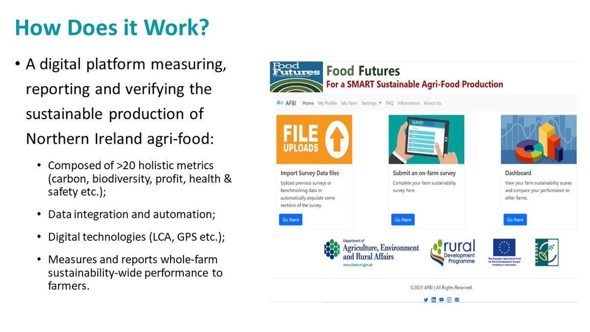AnimalTaskFrc's tweet photo. 🔴 R. McGuire @QUBIGFS now introducing #FoodFutures in Northern Ireland: Measuring, Reporting and Verifying Farm Sustainability
➡️https://t.co/VgXBLM5PyW
Farmers are the solution but are under pressure!
➡️https://t.co/zs9VfkFPb9
@EAAPofficial @eaap2023Lyon #EAAP2023Session14 https://t.co/f3FXxj7fvK