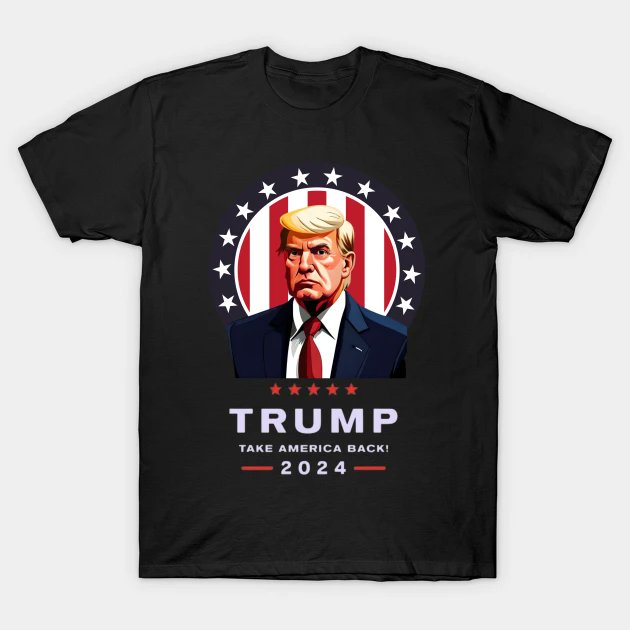 NEW SHIRT DESIGN ON SALE!🤩
Trump 2024 Take America Back!
#ineedthisshirt #trump #takeamericaback #trump2024 #elections2024 #saveamerica #illbeback #mugshot #trumpmugshot #revenge #halloween2023 #gift #america #USA 
You can buy it from here 👇👇👇
teepublic.com/t-shirt/498726…