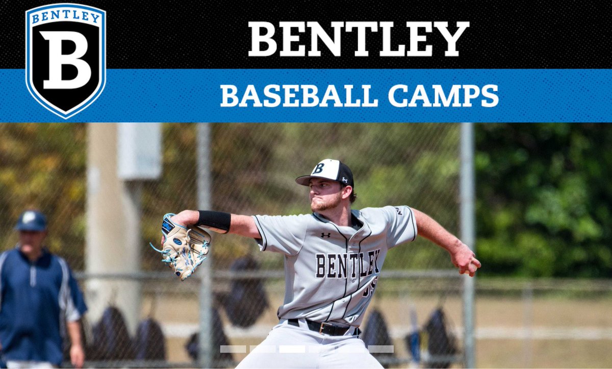 Registration is now open for Bentley University's Baseball Prospect camp on September 23rd!⚾ 

We are still rounding out our 2024 class and beginning to look at 2025’s.

Sign up to secure your spot! #BentleyBaseball #ProspectCamp 

bentleybaseballcamps.totalcamps.com/shop/EVENT