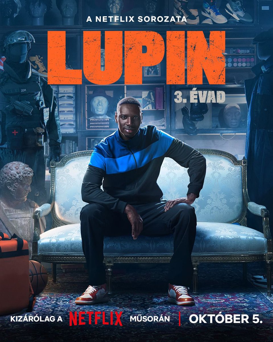 NetflixHungary's tweet photo. Az álcázás mestere visszatér. Lupin 3. évad, október 5. https://t.co/LmzlHLA1WV