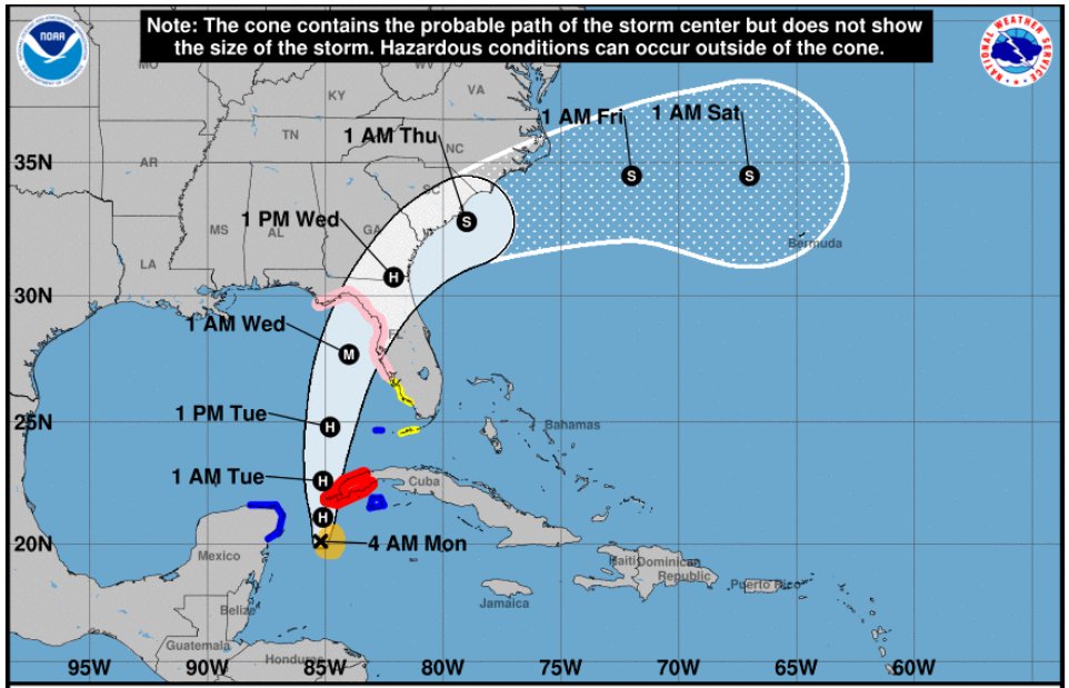 Wishing  our friends, colleagues and customers on the Gulf-side of Florida all of the best with Hurricane Idalia soon approaching.  Be safe folks and don't mess around with hurricanes, as Mother Nature can be unforgiving and brutal.  #staysafe #dontmesswithmothernature #prepnow