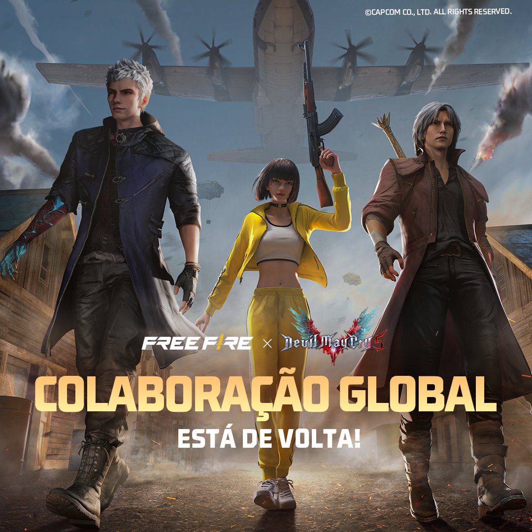 Compartilha as novidades do Free Fire pra geral. 🔥 Qual dessas você a