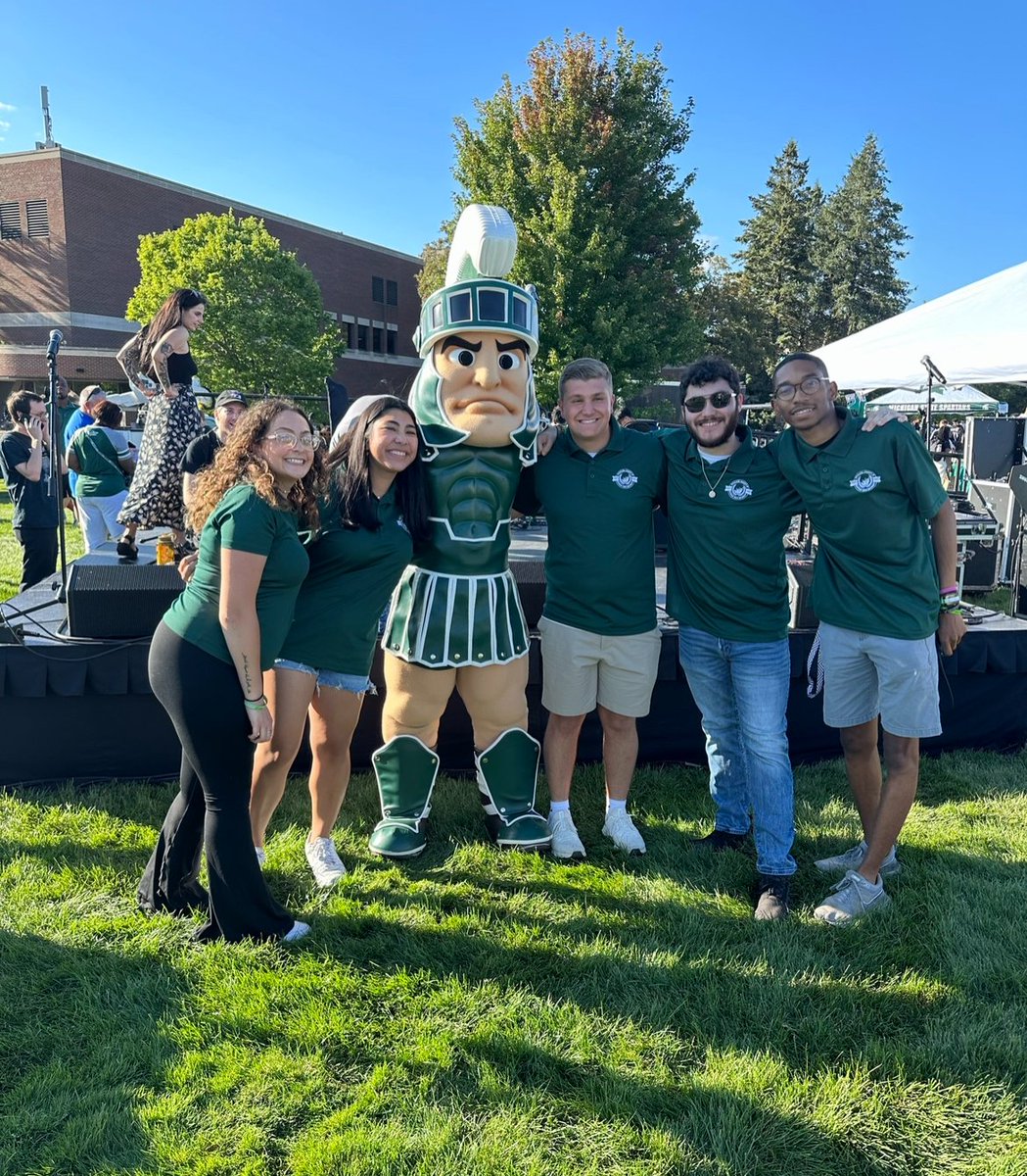 I had such a blast welcoming incoming Spartans to campus the past couple of days! Shoutout to @msu_nso for putting on some amazing programming! Wishing everyone a great first day back to class!