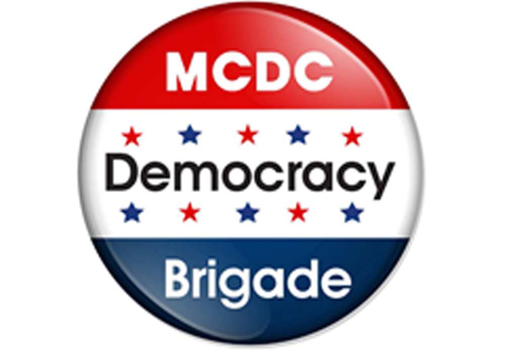 Rapid Response Team Reacting to Breaking News and Countering Misinformation with Truth and Facts

Join our Democracy Brigade by emailing Gretchen Distler at outreach@mcdemocrats.org.