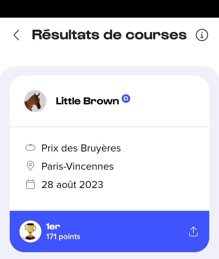ThomasEch's tweet photo. Première à Vincennes et 1ère victoire pour Little Brown (course C pour 2 ans) sur @eqwinapp https://t.co/FcJDo5U1Uf