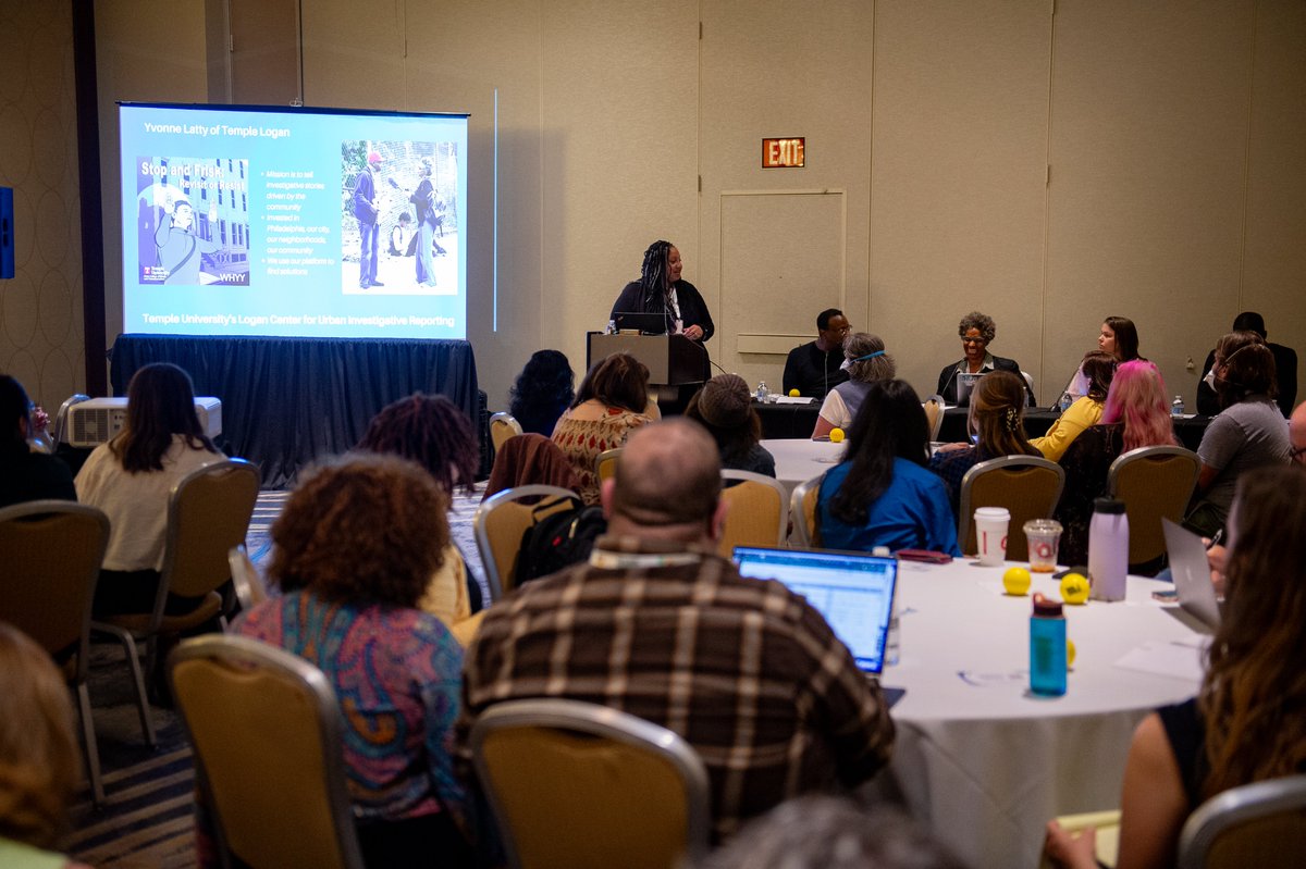 Thanks again, bravo and congrats to everyone at @ONA
for bringing #ONA23 to Philadelphia last week. The energy attendees brought to our session was incredible:   pcgvr.org/discussing-gun…