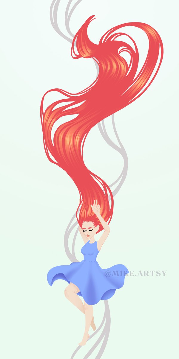 M1KEMURPHY's tweet photo. Wassup dawgs✌️
I'm new here, so I don't really know what to do, if anyone can give me some twitter tips, would very much appreciate.
For now just gonna post random art shite

This is an art of a girl with long hair cuz I'm obsessed with drawing hair💅
#digitalart #aesthetic https://t.co/PzZxbajXF8