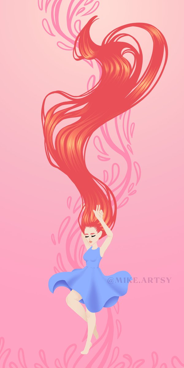 M1KEMURPHY's tweet photo. Wassup dawgs✌️
I'm new here, so I don't really know what to do, if anyone can give me some twitter tips, would very much appreciate.
For now just gonna post random art shite

This is an art of a girl with long hair cuz I'm obsessed with drawing hair💅
#digitalart #aesthetic https://t.co/PzZxbajXF8