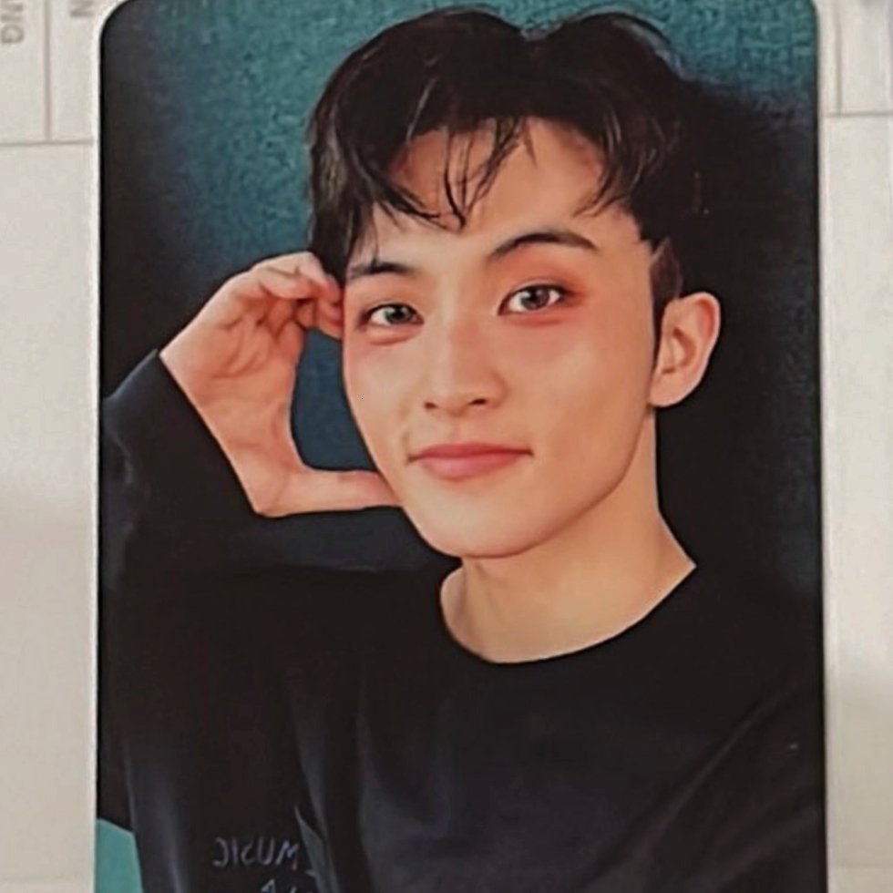 NCT Mark photocard scan in 2023