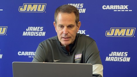 Hear from JMU head coach Curt Cignetti as he spoke to the media this morning during the Sun Belt Zoom call. 🔊 on.soundcloud.com/eKktb @JMUFootball | @JMUCurtCignetti