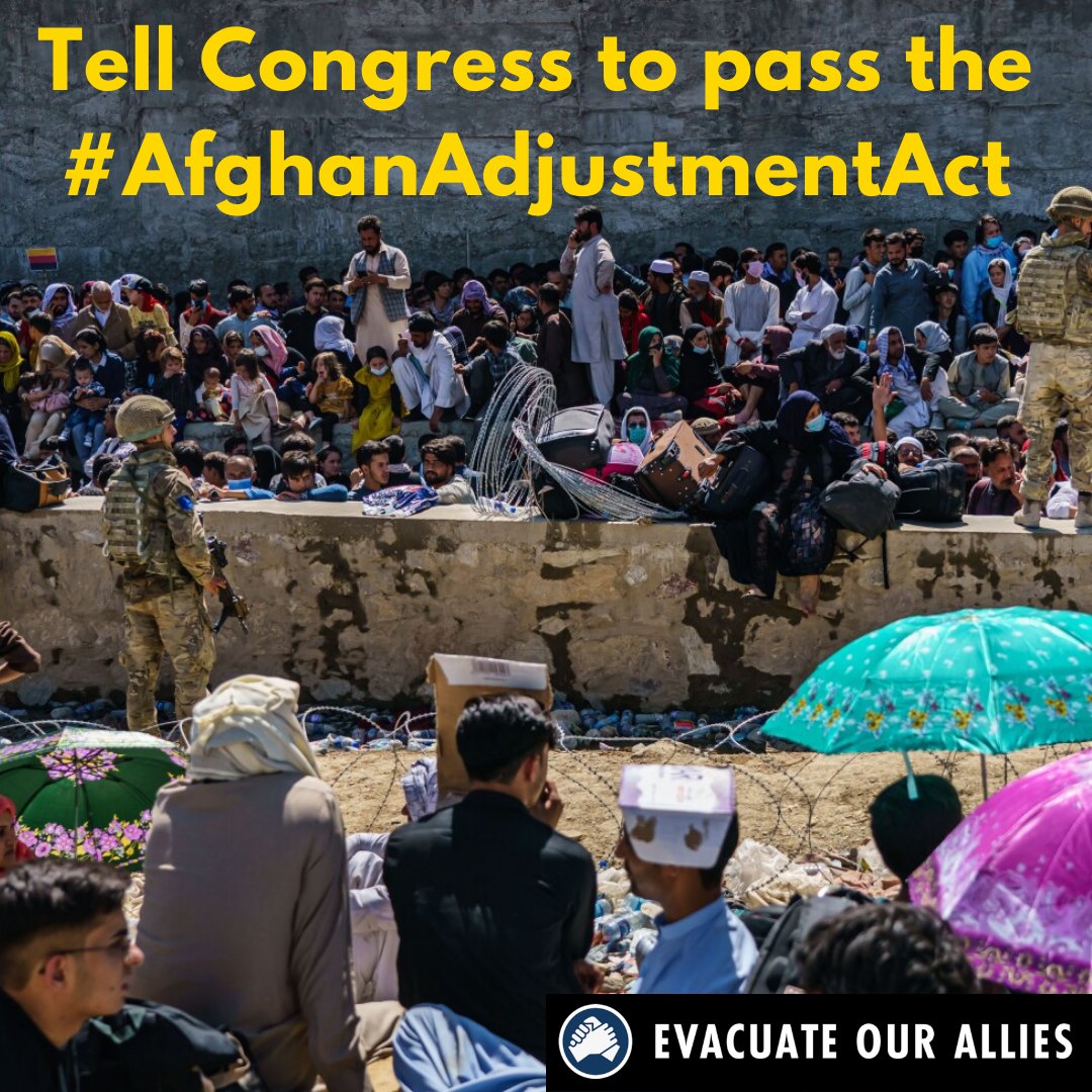 EvacOurAllies's tweet photo. It’s been two years since the evacuation from Afghanistan, and for the thousands of #Afghans in the United States, safety is still only temporary. #TwoYearsTooLong
Our Afghan neighbors deserve better. It’s past time for Congress to pass the #AAA. https://t.co/8pTwwMO7M3 https://t.co/YjQ0S8zjQU