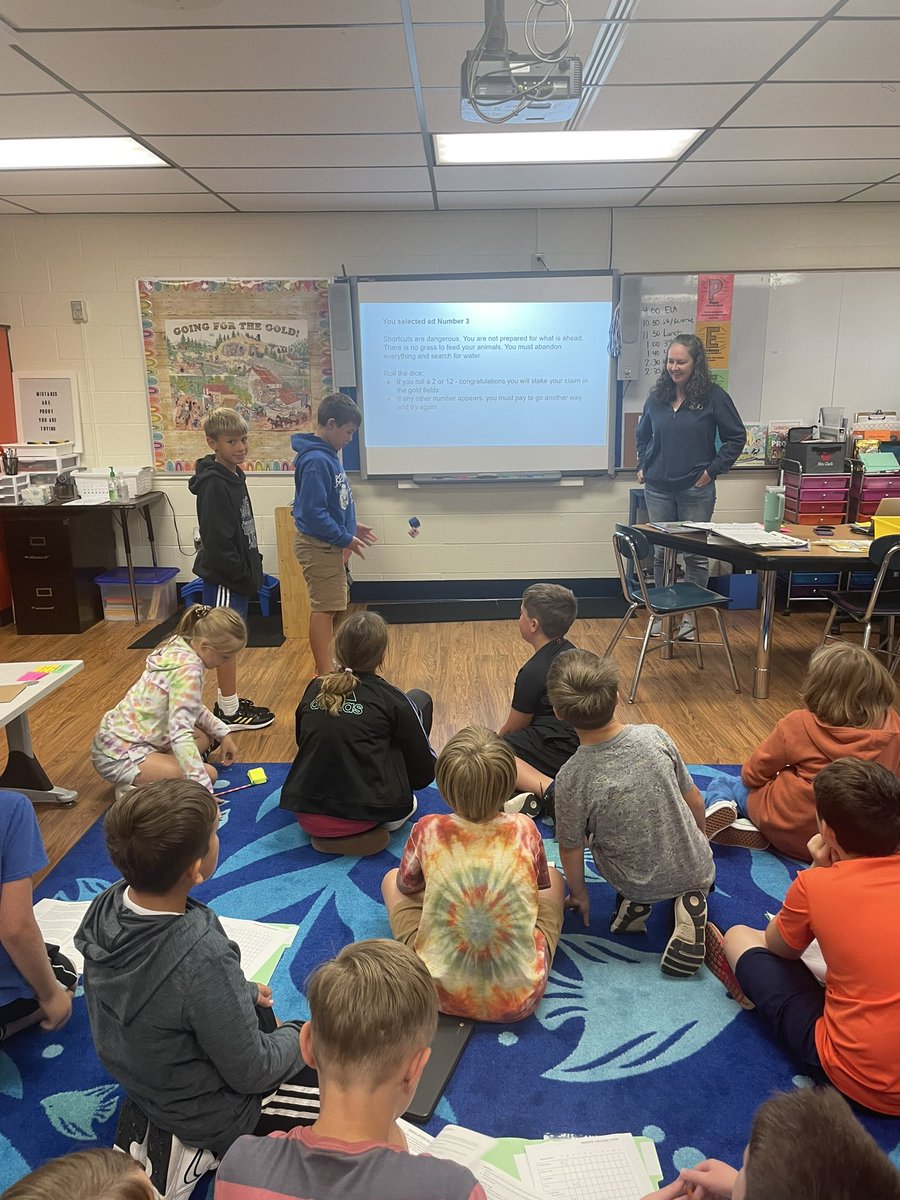 Critical thinking, one of Brunswick’s competencies, at its finest! EXCEL students are working together to research the 1848 Gold Rush in a PBL simulation. <a href="/BCSDMemorial/">Memorial Elementary</a> <a href="/BrunswickCSD/">BrunswickCitySchools</a> <a href="/BrunswickEdu/">Patrick Geschke</a> <a href="/TeachJen2/">Jennifer Clark</a> <a href="/MrsHarramanBCS/">Mrs. Harraman</a> #EXCEL