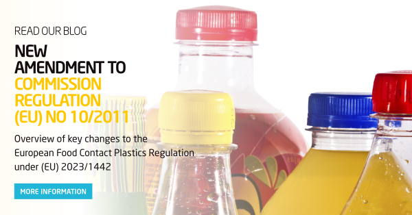 Intertek's tweet photo. Within 9 mos of the EU #FoodContact Plastics Regulation amendment taking effect, companies manufacturing intermediate products/substances that do not comply with the Regulation have obligations to communicate about non-compliance to users. Learn more: https://t.co/EFMbe1ClCp https://t.co/QTOpC8VIq3