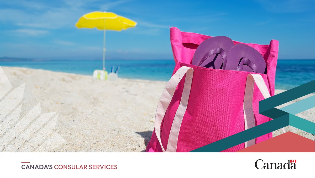 Are you planning a #BeachVacation before the end of summer?
Please be aware that in some countries, you can be fined for wearing swimwear on the street. Consult the “Laws and culture” section of your destination before you go. #TravelAwareness
travel.gc.ca/destinations