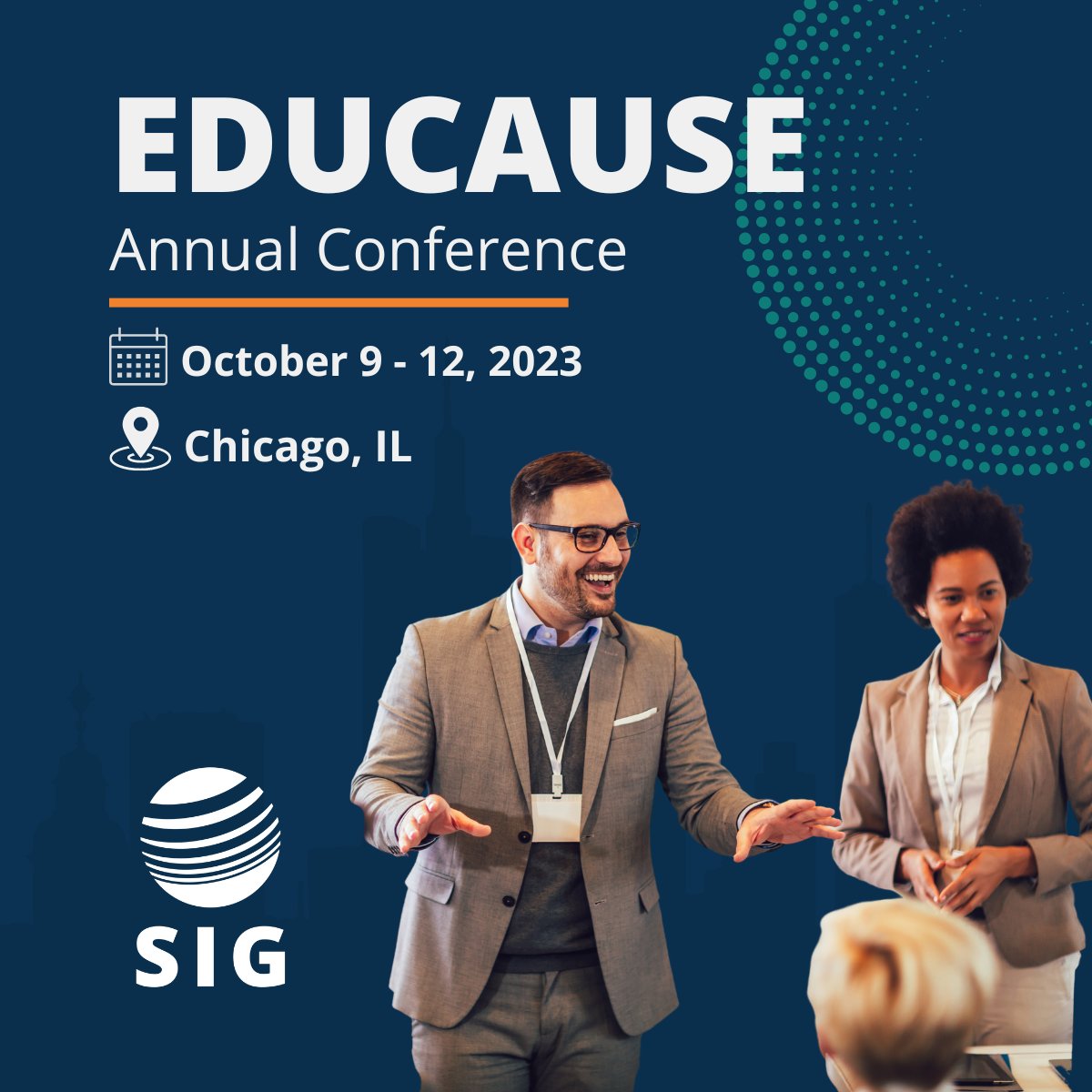 SIGCorpLIVE's tweet photo. Getting excited for @educause  Be sure to stop by our booth and attend our presentation.   We have lots of share! #cybersecurity #salesforceforeducation #higheredtechnologyconsulting

Learn more 👉https://t.co/bvINJzNs3J https://t.co/umURMVqTw0
