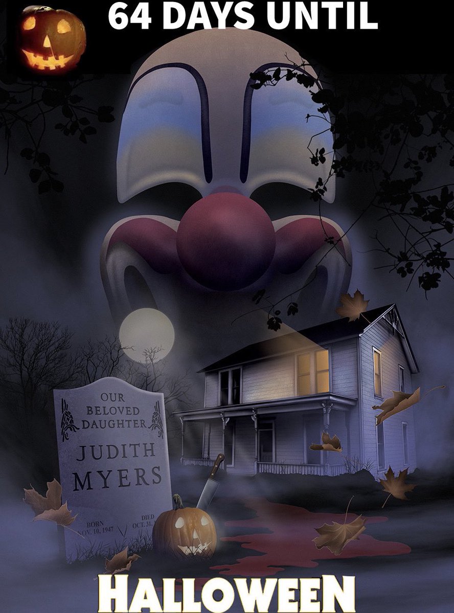 HalloweenVerse's tweet photo. 64 Days Until Halloween
#Halloween #Halloween2023
#MichaelMyersMonday https://t.co/STP99OaTW8