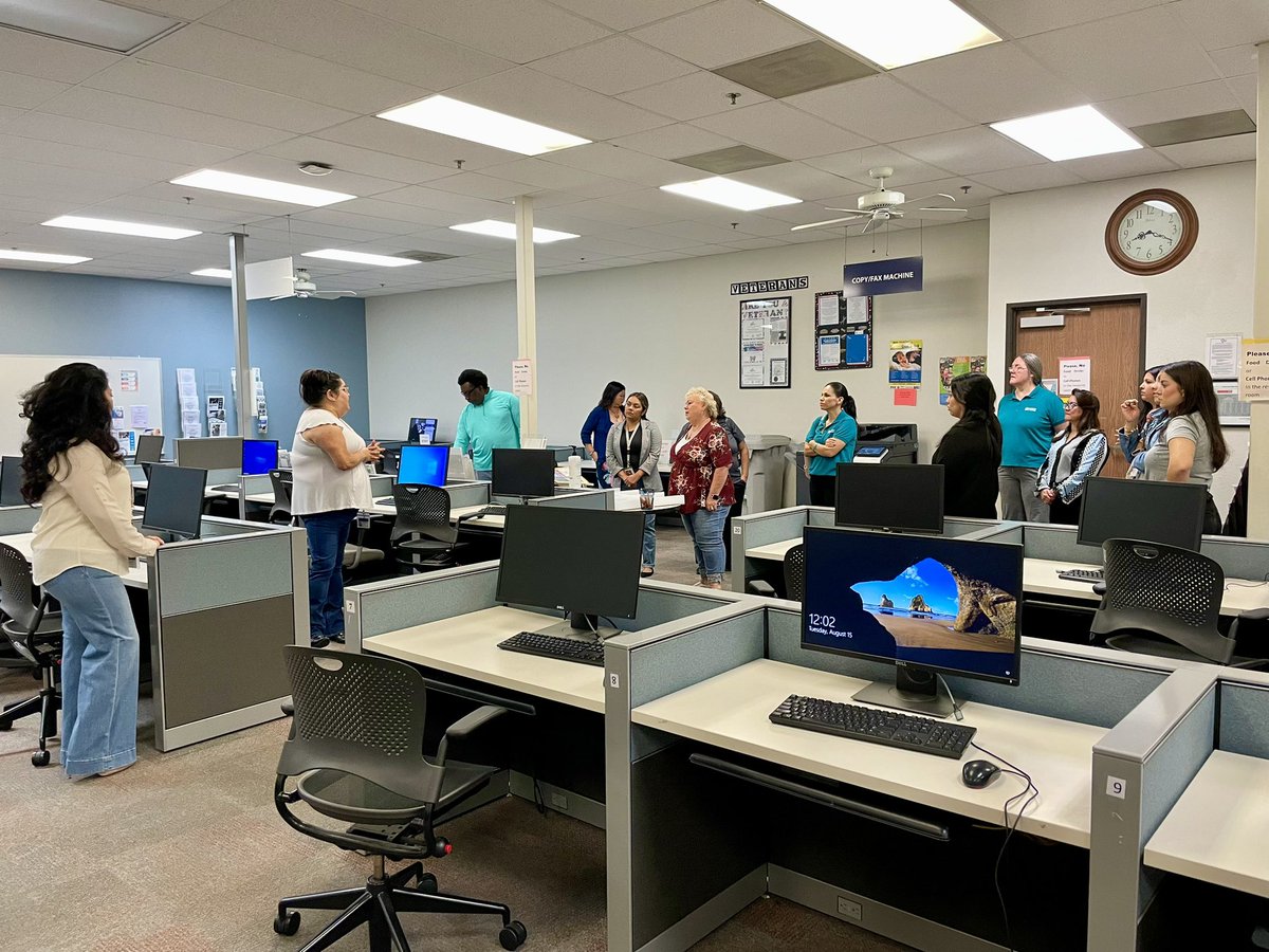 Honored to visit the Rancho Cucamonga AJCC w/our amazing Chaffey Adult School staff!
<a href="/SBCWorkforce/">SBCounty WDB</a> has been a fantastic partner in connecting our students with employment and support services. Thank you for the invite, AJCC! <a href="/placide26/">Jean-Charles Placide, AP @ Chaffey Adult School</a> <a href="/Academic_Farraj/">Dr. Nora H. Farraj</a>