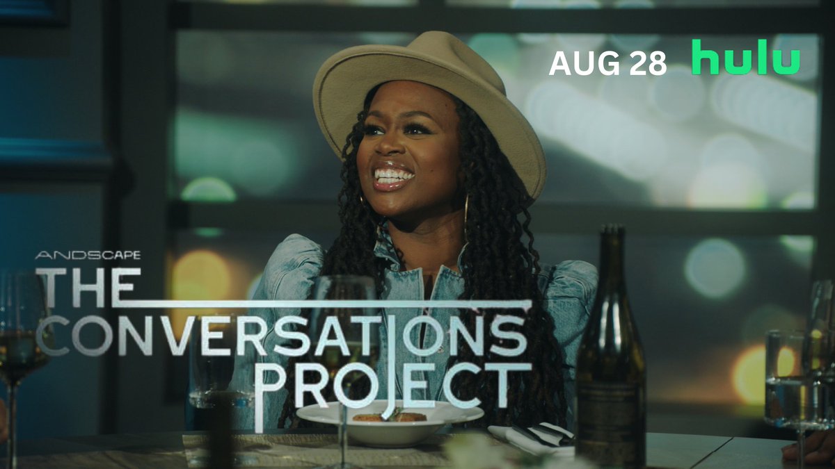 Excited to be a guest in episode 1 of this new @Hulu series premiering TODAY 🔥!!! The series is inspired by the Dark Tower salons of Harlem Renaissance. Place it on repeat and tell your friends. Let’s continue the Conversation. #theconversationsproject #hulu