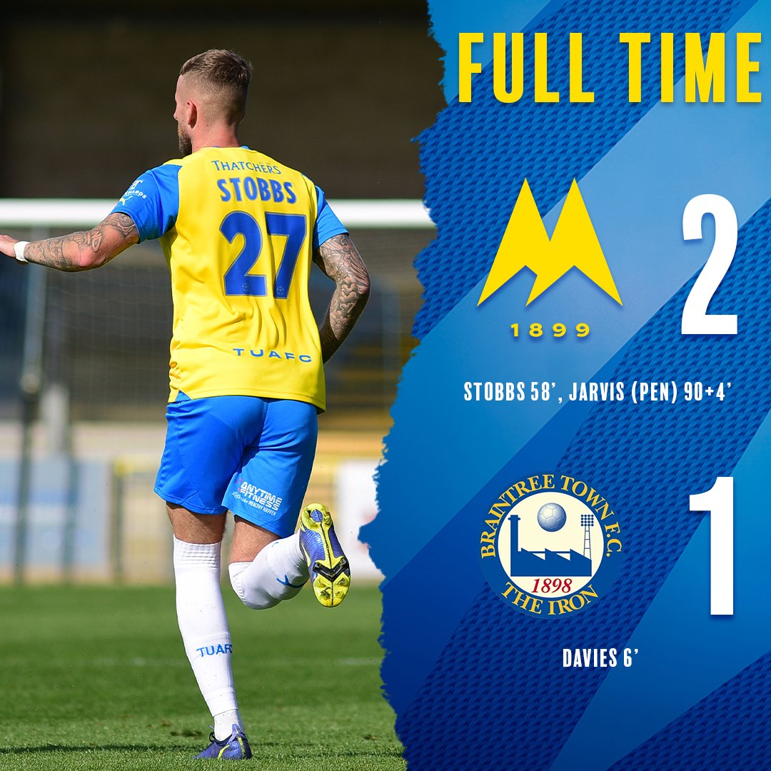 FULL TIME: Never give up. Never leave early.

#tufc #TORBRA