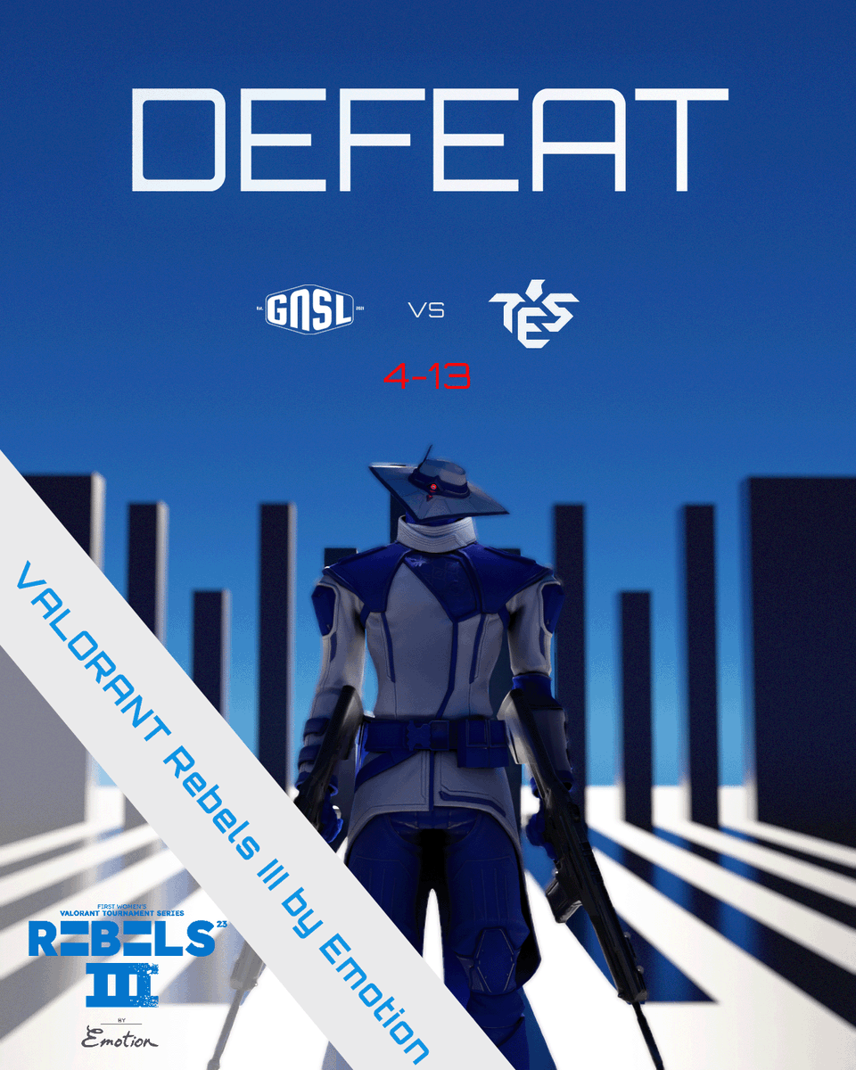VALORANT Rebels III by Emotion turnuvasında <a href="/turgutluesports/">Turgutlu Bld Esports</a> a mağlup oluyoruz. NT Nymphs!