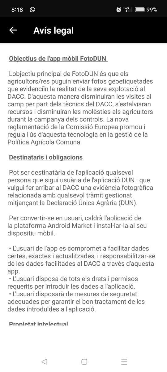 josep_ball's tweet photo. Com diu l'app fotodun és per disminuir les molèsties. 
MENTIDA!!!!!
Només serveix perquè ells es quedin als despatxos. Que moguin el cul i que vagin a fer les comprovacions.
Nosaltres hem fet una declaració i com a tal la firmem com a certa. Si els seus mitjans de control⏬ https://t.co/pce3uVucRg