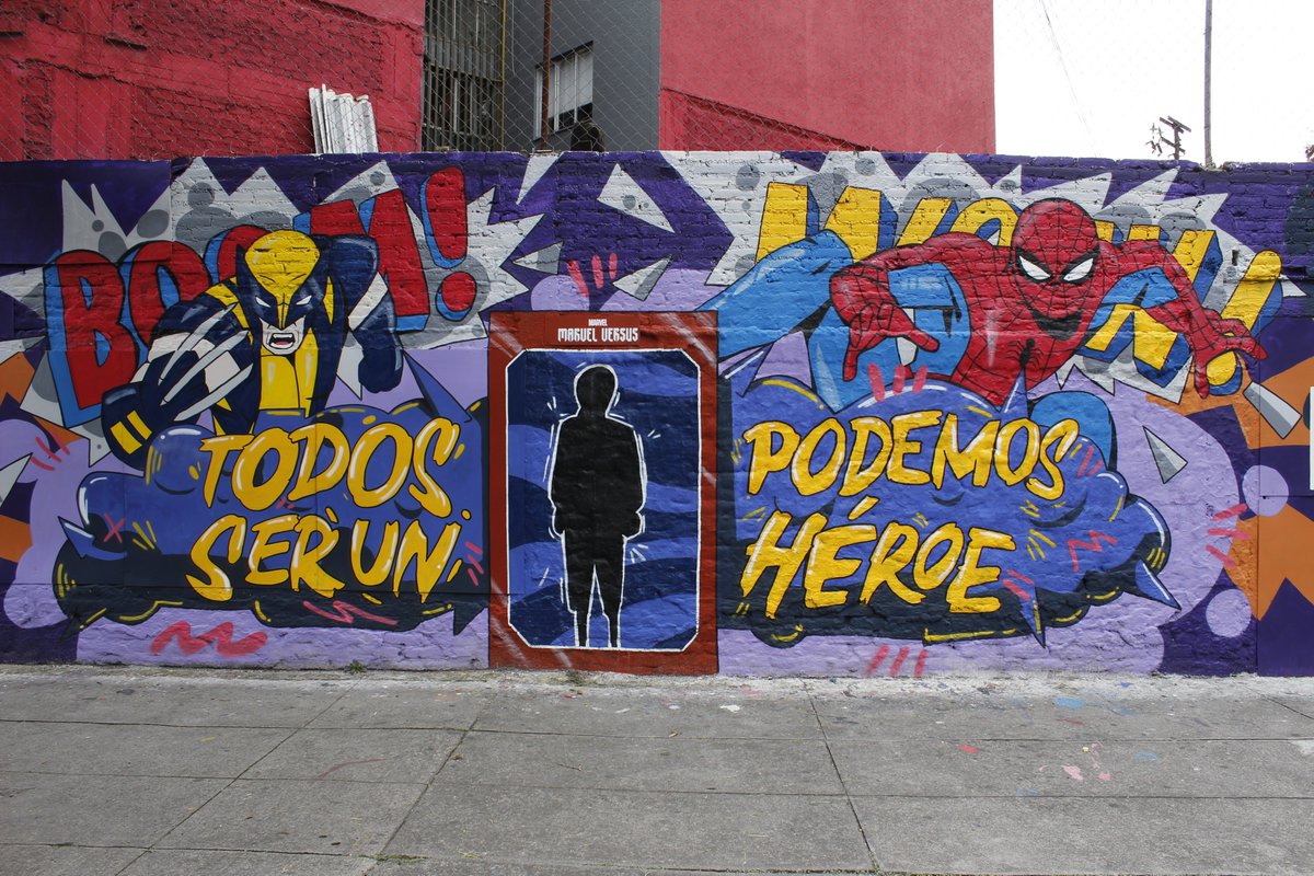 Panini_mexico's tweet photo. ¡Tómate tu foto en el Mural Panini y compártela! 📸🦸‍♀️🦹🦸‍♂️🦹‍♀️

Te esperamos en 📍 Diagonal Patriotismo #1663, Hipódromo Condesa, Cuauhtémoc, CDMX.

#SéUnHéroe | #MarvelVS https://t.co/xXvP8sxPfT