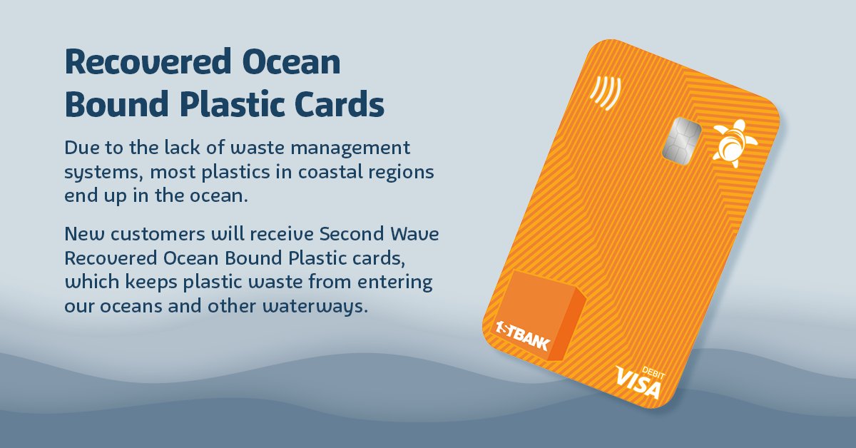 We've distributed over 180,000 Recovered Ocean Bound Plastic Cards since they were introduced in 2022. 💳🐢

This is just one of many ways FirstBank is helping the planet. To learn more, visit bit.ly/45Ra8k9.
