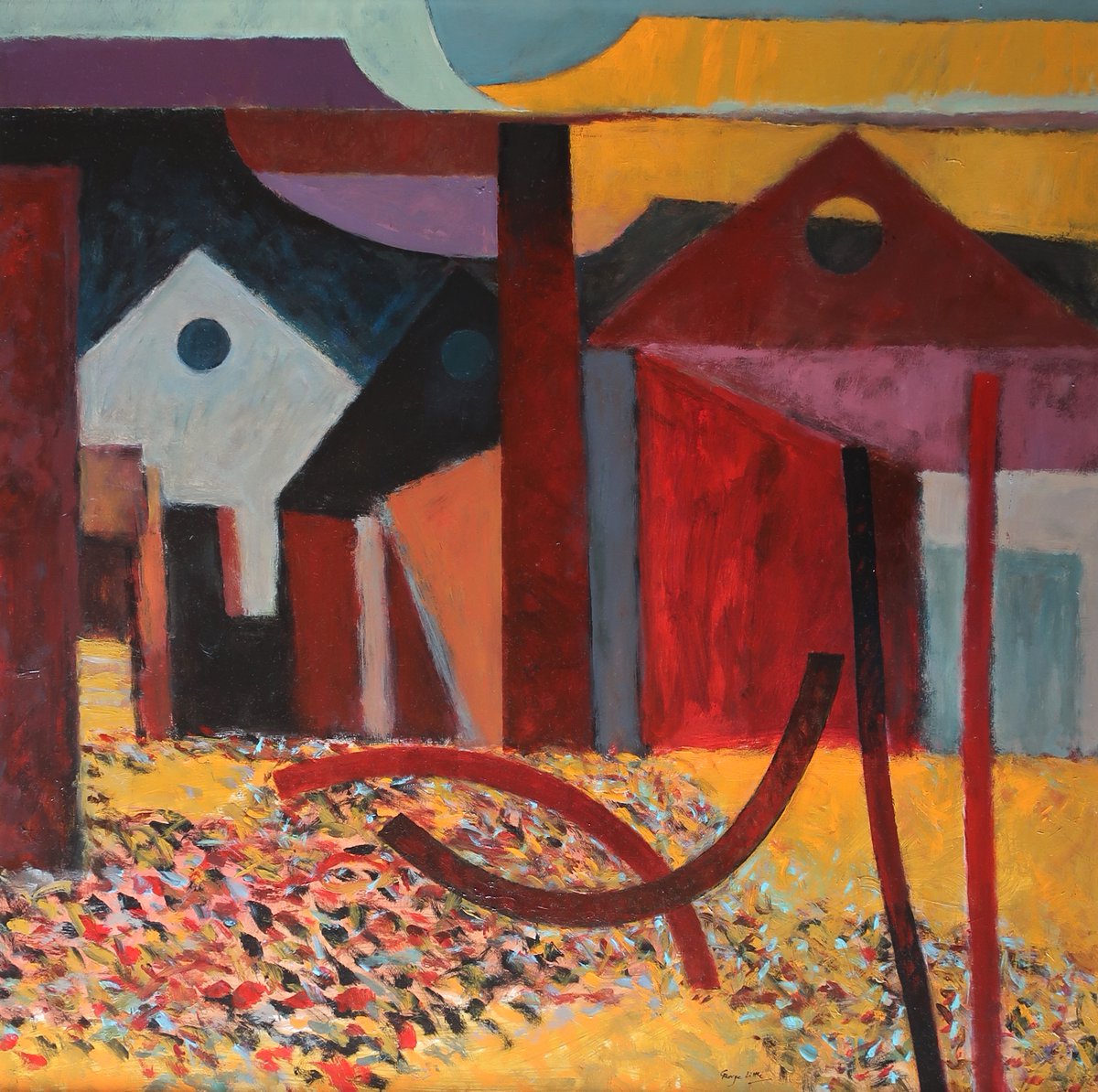 PeterWakelin1's tweet photo. My book about the Swansea artist George Little (1927-2017) and his explorations of industry, dereliction and unloved townscapes has gone to press. Out in October. A pre-order gift for the right person?
George Little: The Ugly Lovely Landscape (Hardback) https://t.co/9qQglFXMWx https://t.co/HGe0IKWoTW