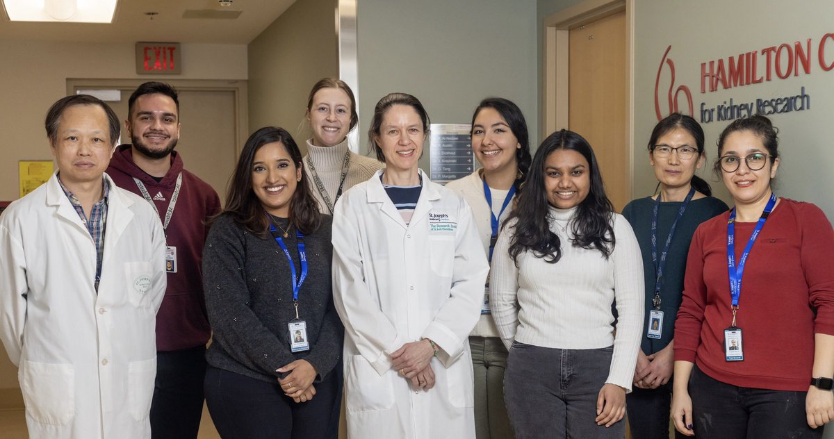 Ann Kuganathan (@annswathyk) on Twitter photo The Krepinsky lab 🥹
Taken by <a href="/ResearchStJoes/">The Research Institute of St. Joe's Hamilton</a> for #WomenInScience earlier this year.
Our lab focuses on kidney disease and hypertension! <a href="/machealthsci/">McMaster Health Sciences</a> <a href="/mcmaster_medsci/">McMaster MedSci Student Association</a> The Krepinsky lab 🥹
Taken by <a href="/ResearchStJoes/">The Research Institute of St. Joe's Hamilton</a> for #WomenInScience earlier this year.
Our lab focuses on kidney disease and hypertension! <a href="/machealthsci/">McMaster Health Sciences</a> <a href="/mcmaster_medsci/">McMaster MedSci Student Association</a>