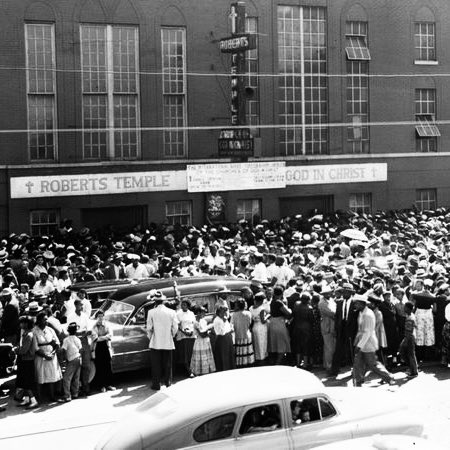 SenDuckworth's tweet photo. On August 28, 1955, Emmett Till was abducted, bludgeoned and brutally murdered by white supremacists. He was only 14.

His horrific story should never be forgotten.

And with the site of his wake finally designated as a national monument, we're helping make sure it isn’t. https://t.co/eZJ0imNCyu