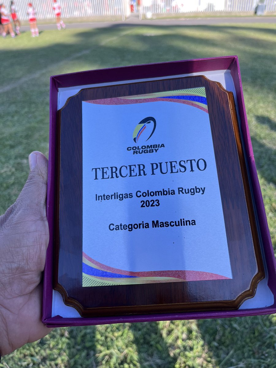 #NoticiasLNSR❤️🖤🏉

‼️ Medalla de Bronce 🥉 Masculino ‼️ 

La selección norte de rugby 🏉 disputo el torneo nacional interligas de rugby 7’s 🥉🥉🥉

Gracias al esfuerzo de todas las personas que han hecho esto posible ! 

Queremos dedicar esta medalla a nuestro entrenador #Teto