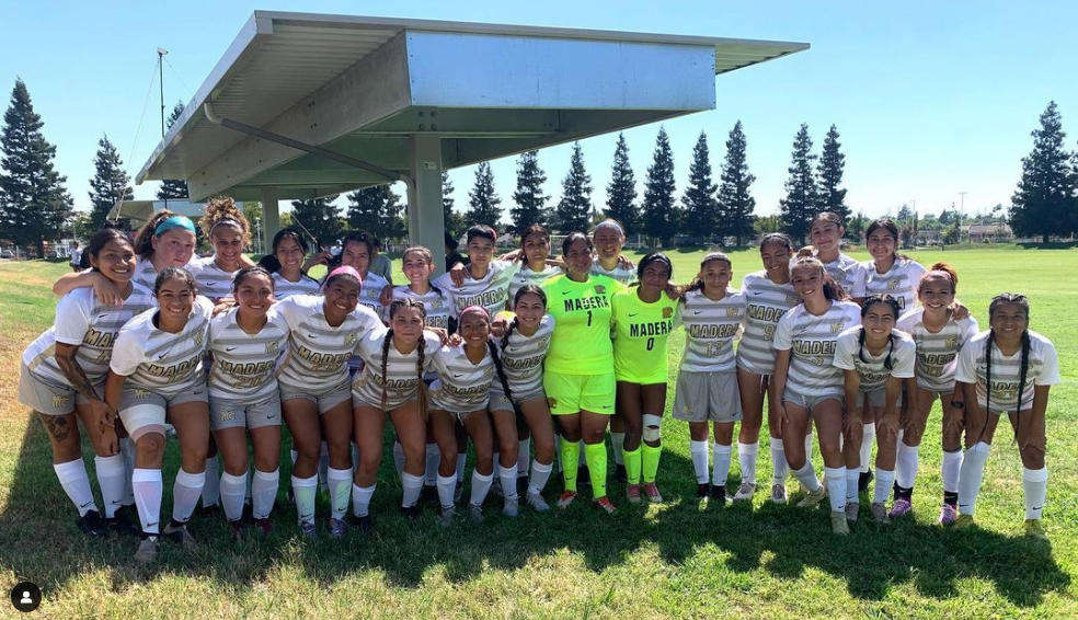 Congrats to Madera Community College on winning its first-ever women's soccer game, 2-1 at Modesto on Friday! Go Mountain Lions! 👏👏👏 @MaderaCCC @3C2Asports @CCCSCA1 @FresnoBeeSports