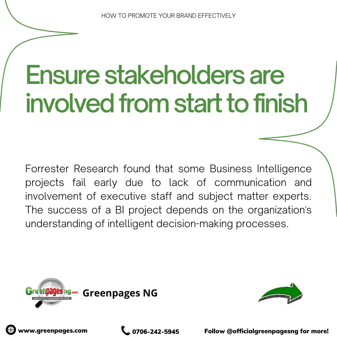 Greenpagesng's tweet photo. 🔍 Unlock the secrets to Business Intelligence success with these 3 game-changing tips! 🚀💡 From data analysis to actionable insights, this is your roadmap to skyrocketing growth. 💥💼 

#BusinessIntelligence #DataAnalysis #SuccessTips https://t.co/EPBsOV49Pp