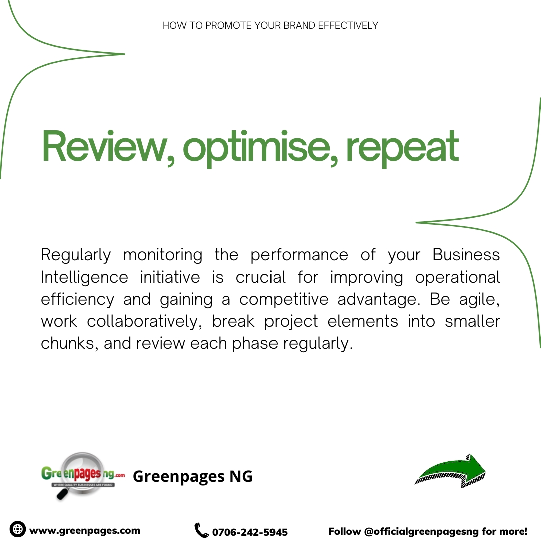Greenpagesng's tweet photo. 🔍 Unlock the secrets to Business Intelligence success with these 3 game-changing tips! 🚀💡 From data analysis to actionable insights, this is your roadmap to skyrocketing growth. 💥💼 

#BusinessIntelligence #DataAnalysis #SuccessTips https://t.co/EPBsOV49Pp